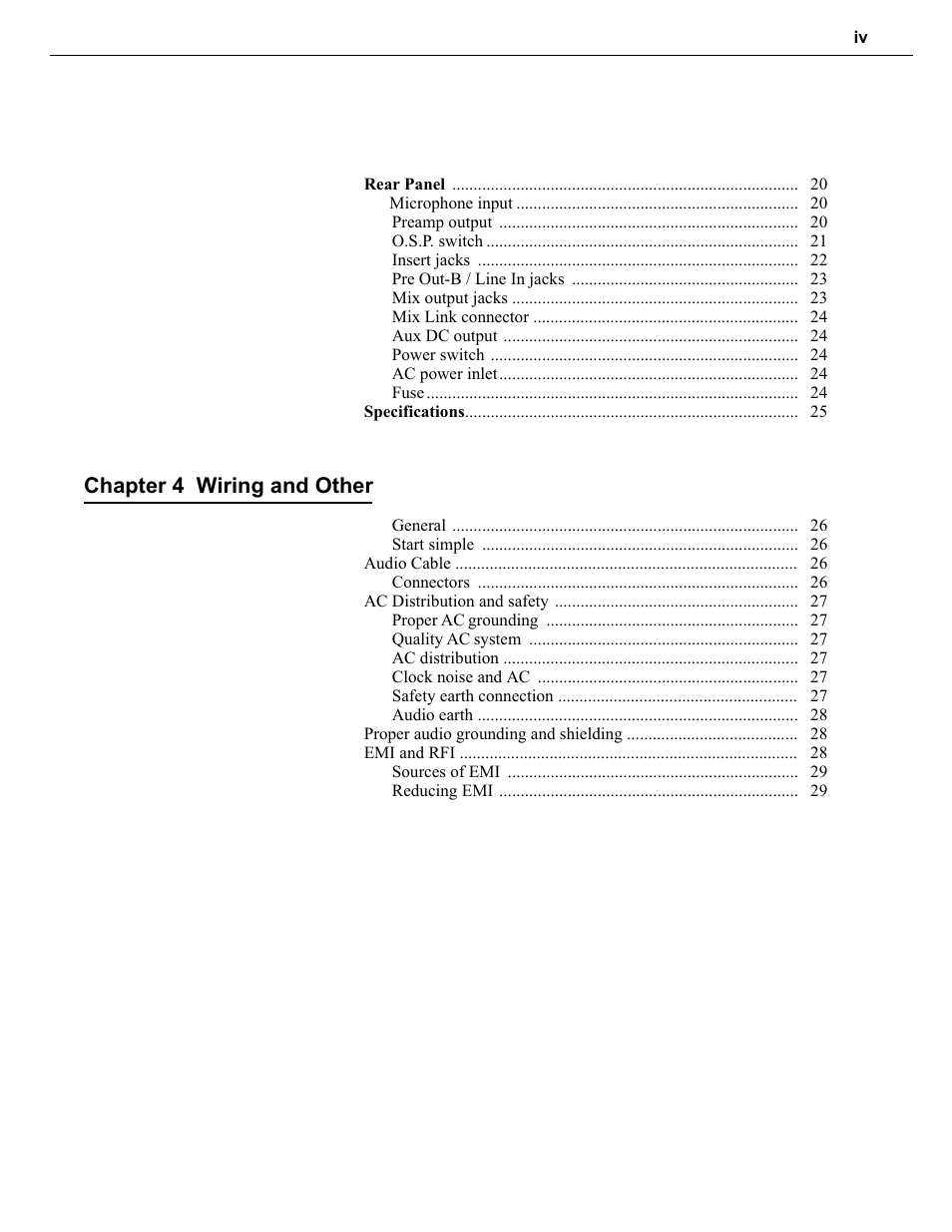 Chapter 4 wiring and other | Speck Electronics MicPre 5.0 User Manual | Page 5 / 35