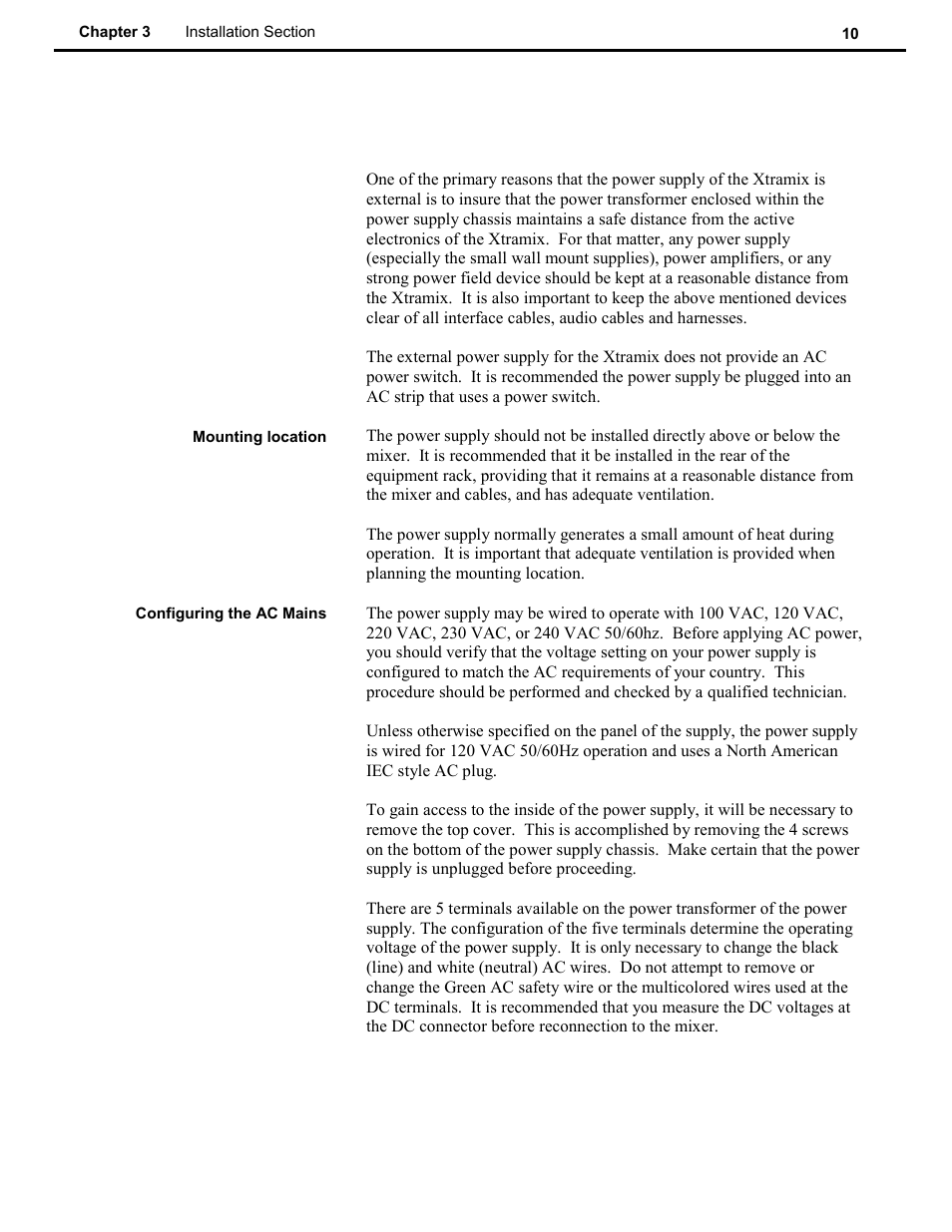 Speck Electronics Xtramix User Manual | Page 15 / 56