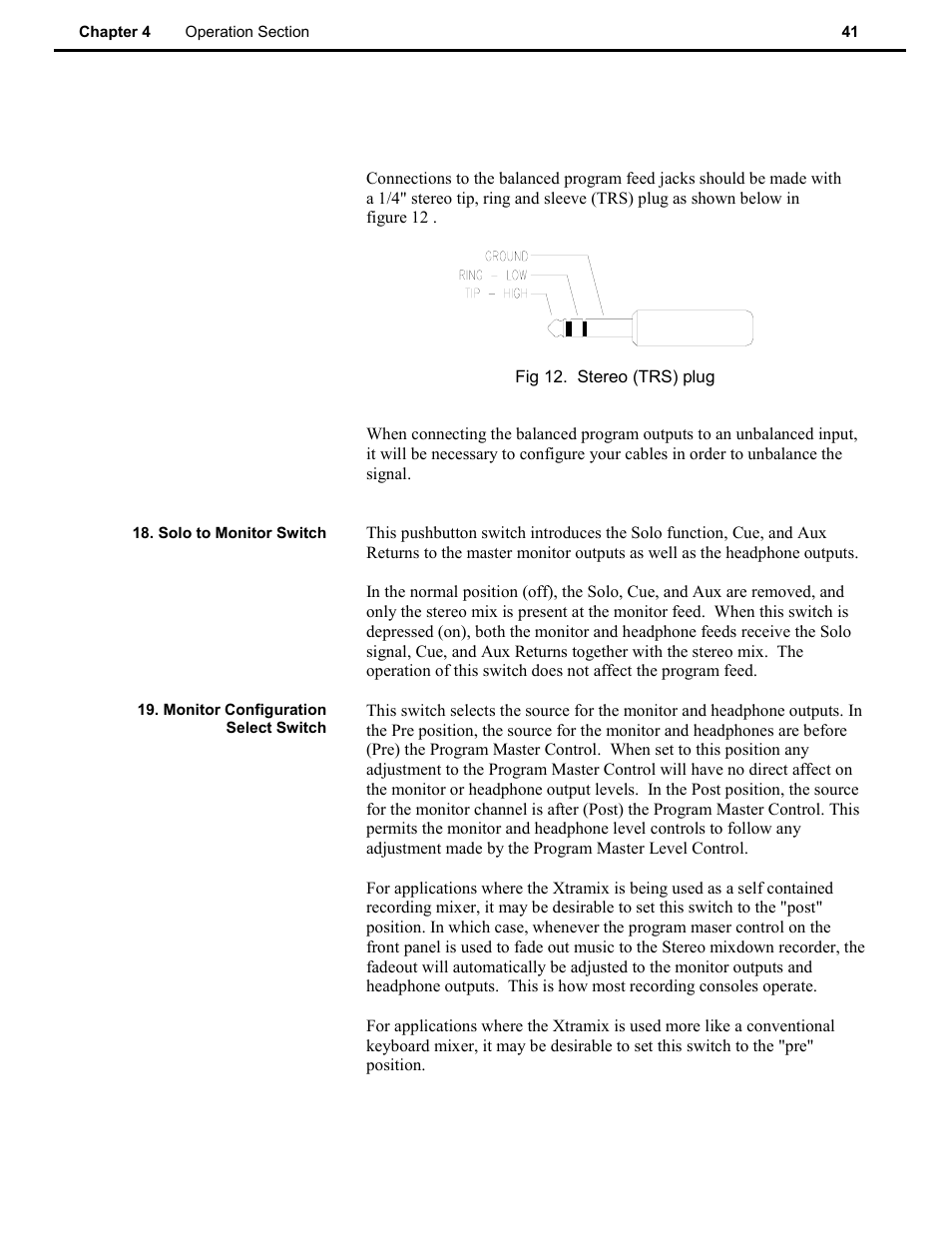 Speck Electronics Xtramix User Manual | Page 46 / 56