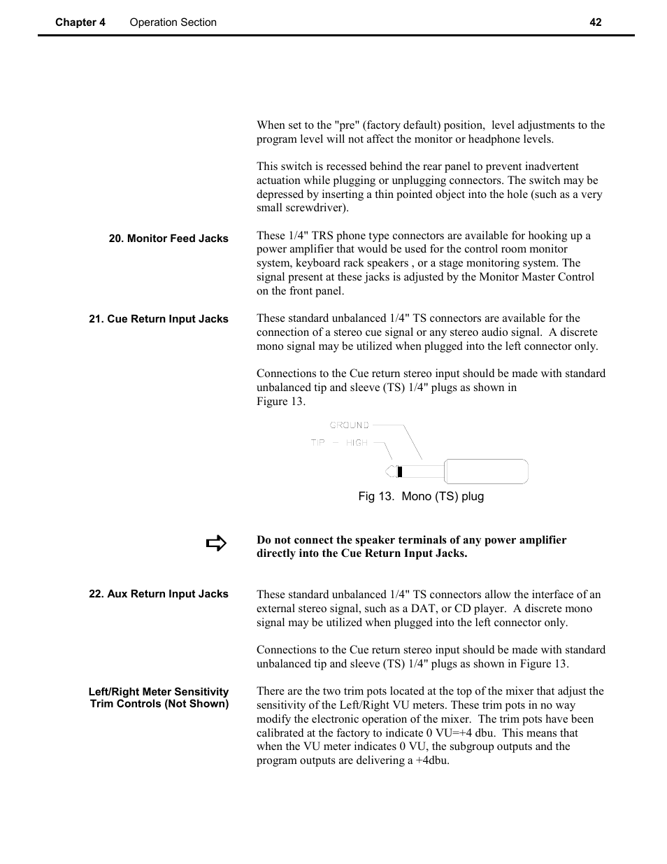 Speck Electronics Xtramix User Manual | Page 47 / 56