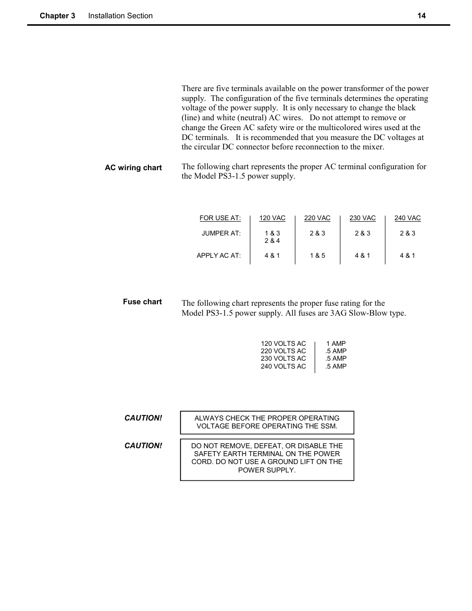 Speck Electronics SSM User Manual | Page 19 / 61