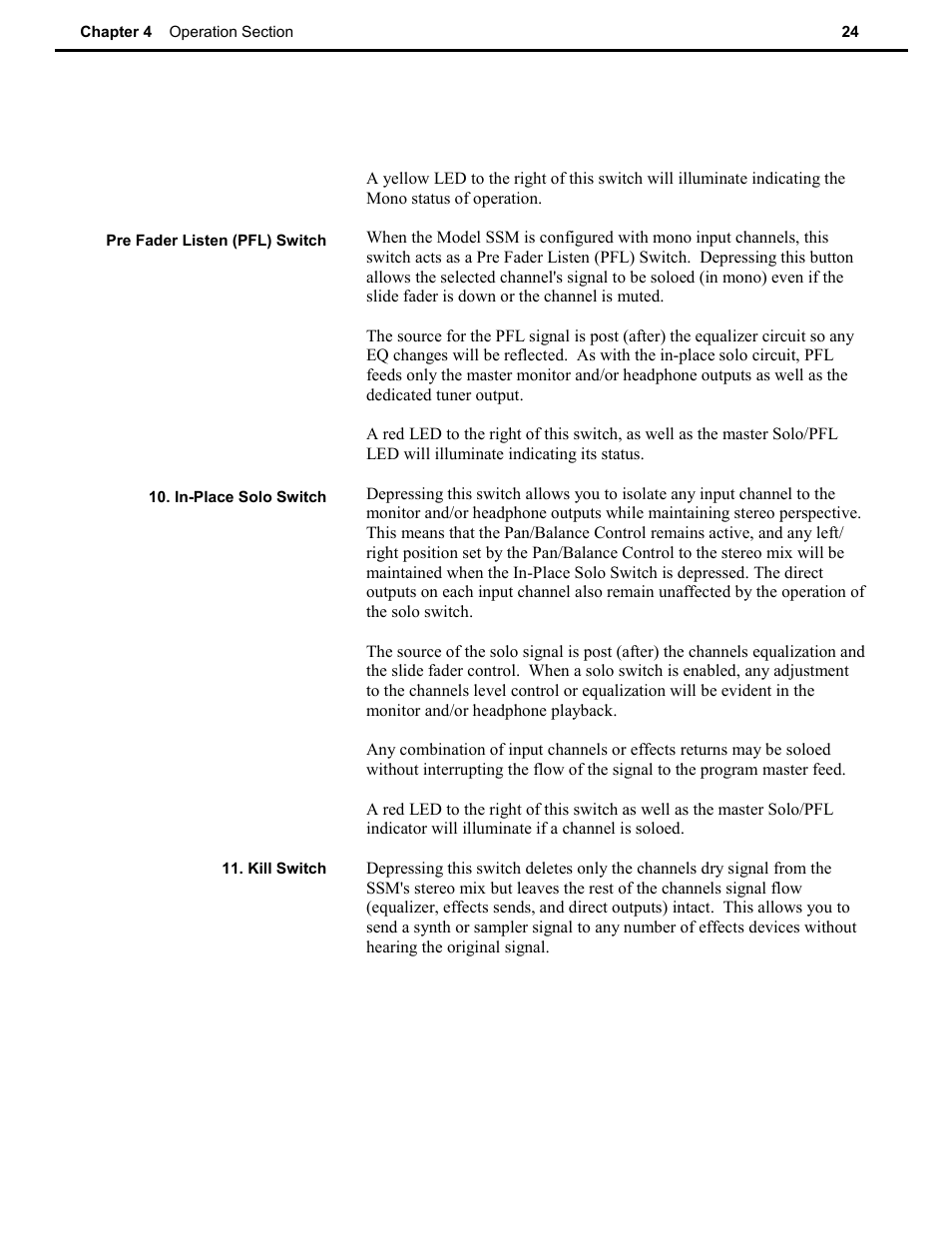Speck Electronics SSM User Manual | Page 29 / 61