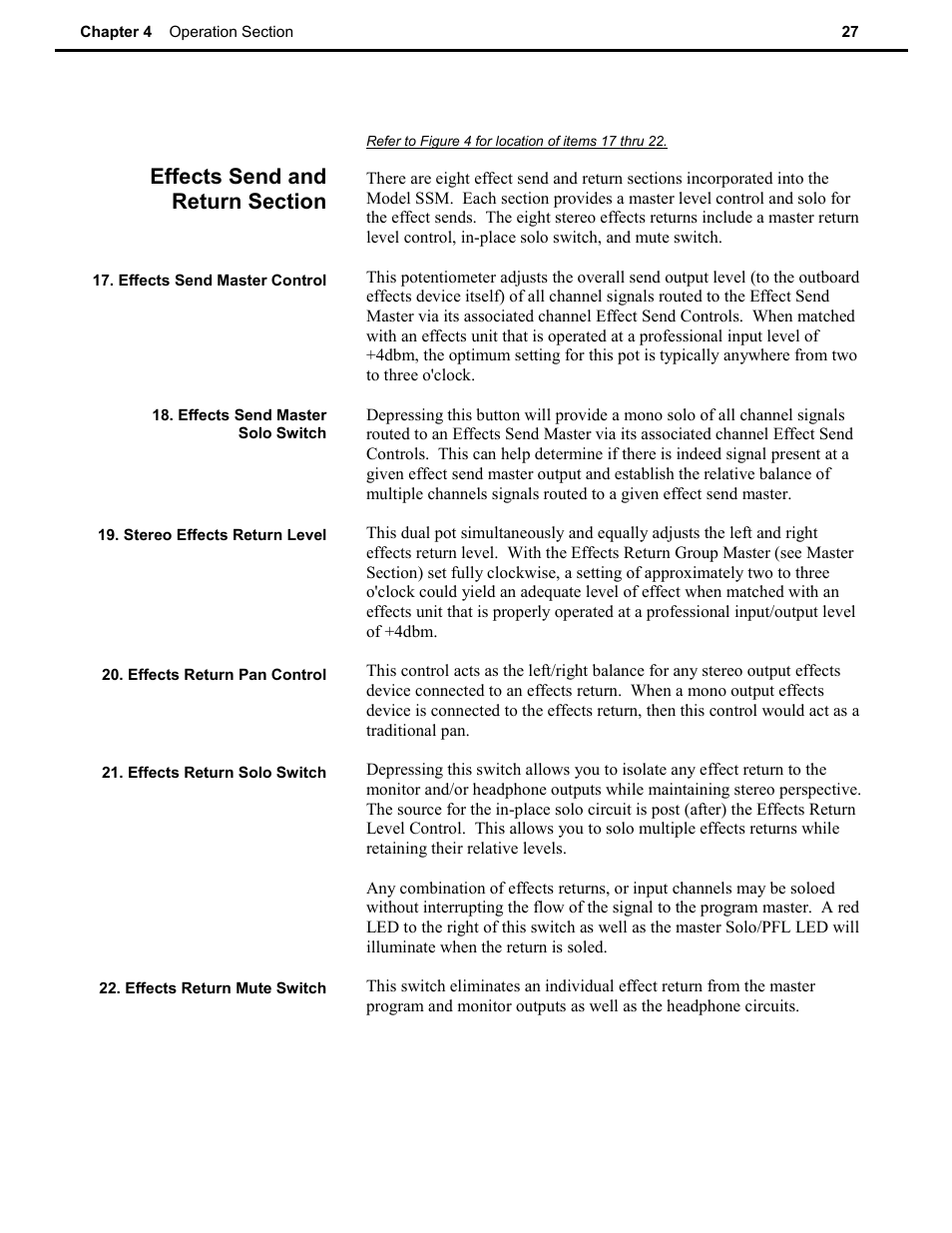Speck Electronics SSM User Manual | Page 32 / 61