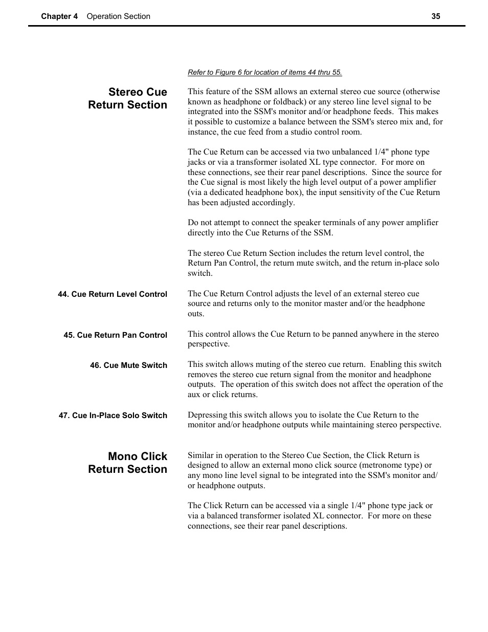 Speck Electronics SSM User Manual | Page 40 / 61