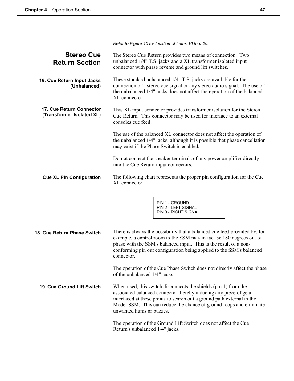 Speck Electronics SSM User Manual | Page 52 / 61