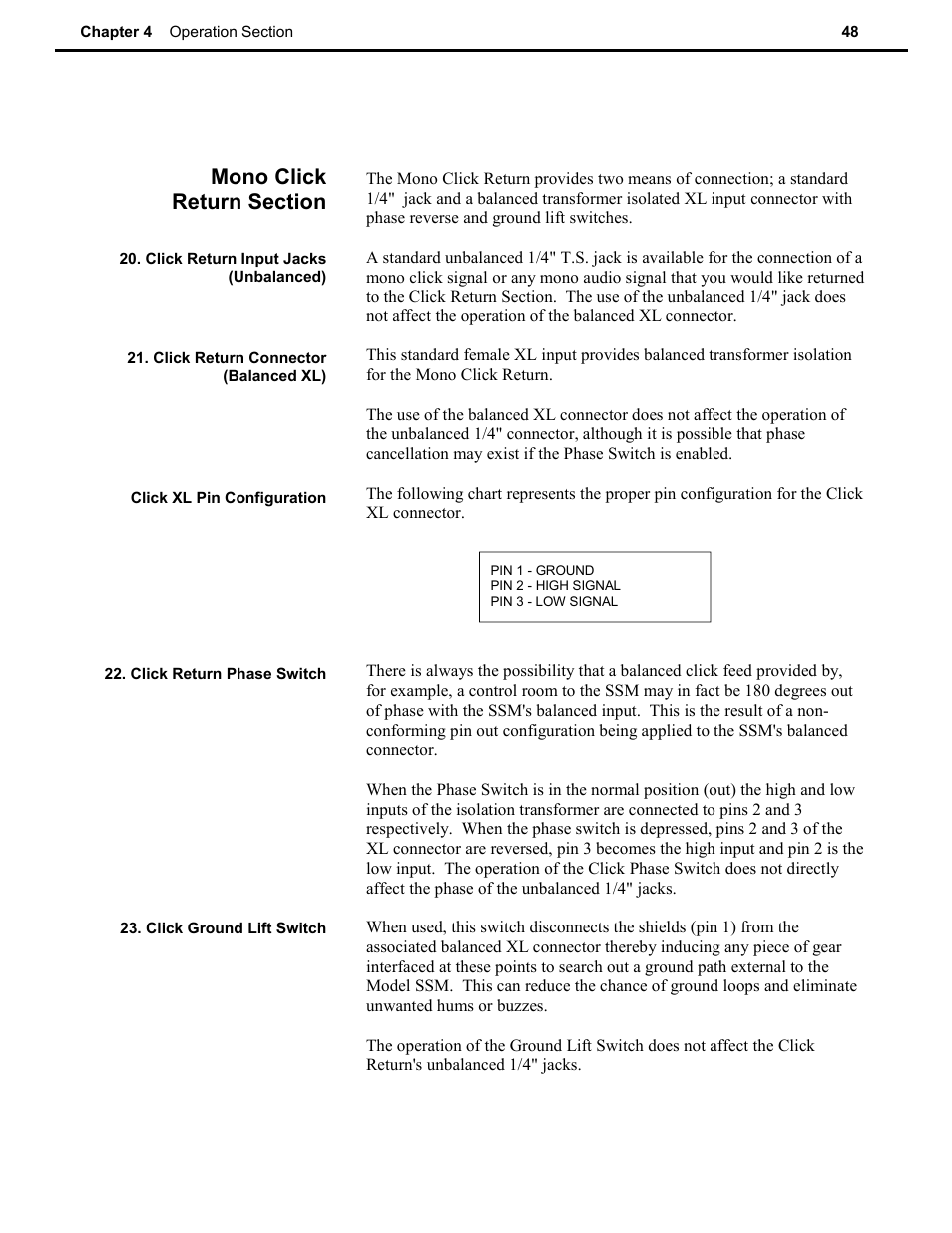 Speck Electronics SSM User Manual | Page 53 / 61