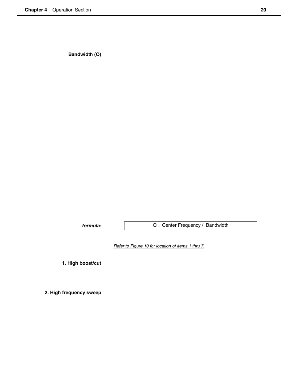 Speck Electronics EQ16 User Manual | Page 24 / 33