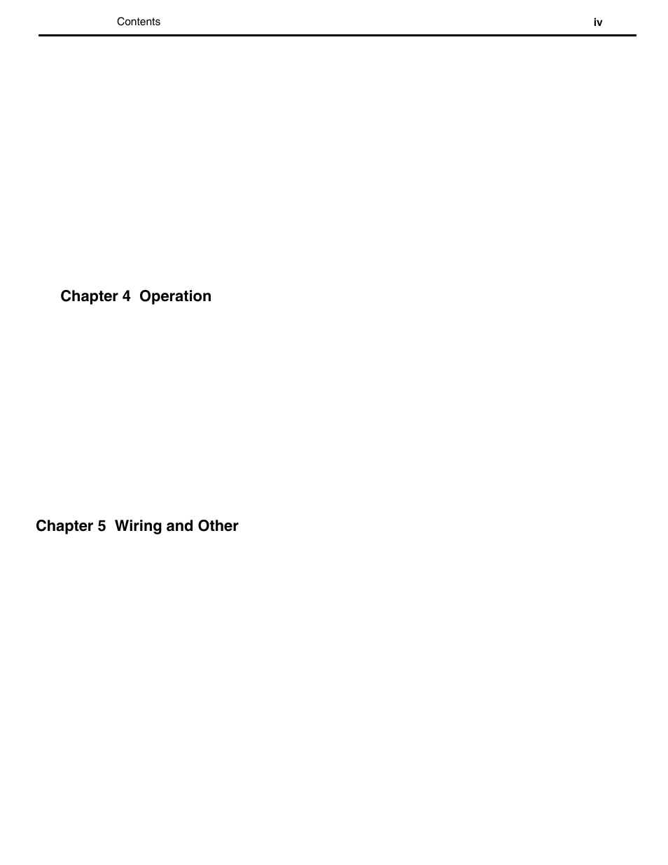 Chapter 4 operation, Chapter 5 wiring and other | Speck Electronics EQ16 User Manual | Page 4 / 33