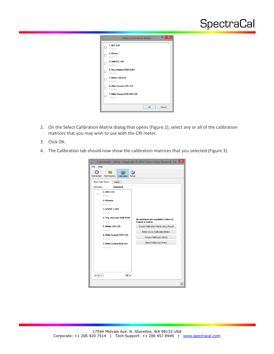 SpectraCal Colorimetry Research CR-100 User Manual | Page 3 / 4