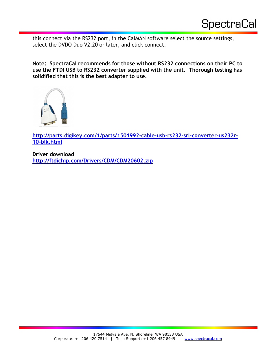 SpectraCal DVDO iScan Duo User Manual | Page 2 / 3