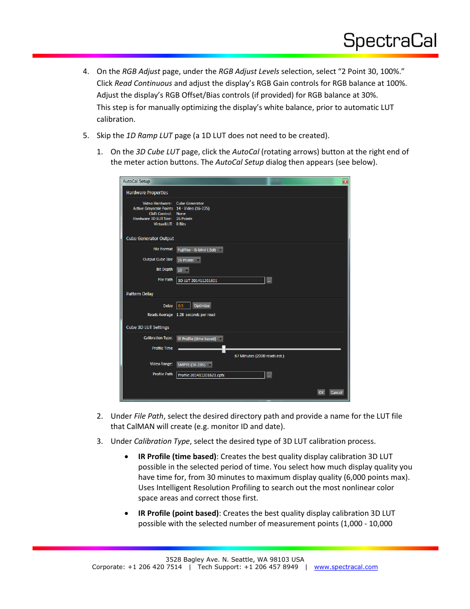 SpectraCal Fujifilm IS-Mini User Manual | Page 2 / 4