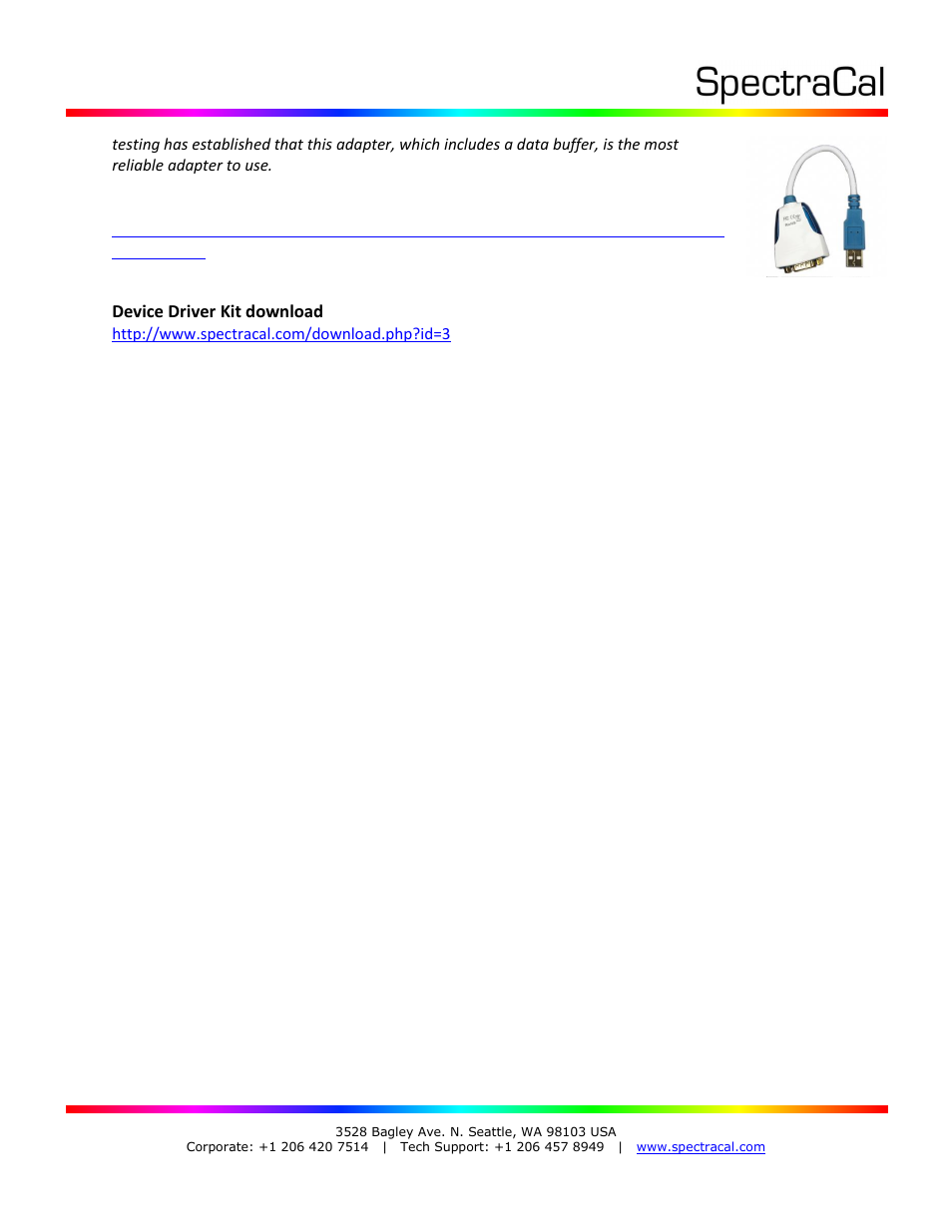 SpectraCal Lumagen Radiance User Manual | Page 2 / 7