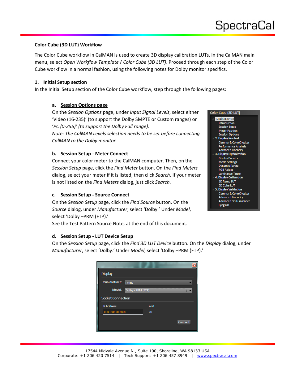 SpectraCal Dolby PRM-4200 User Manual | Page 2 / 5