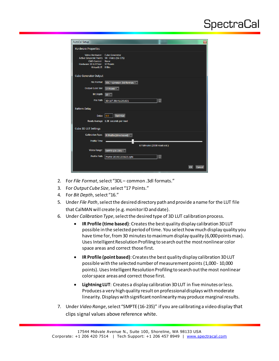 SpectraCal EIZO ColorEdge User Manual | Page 6 / 18