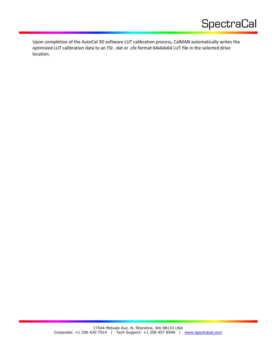 SpectraCal Flanders Scientific Monitor User Manual | Page 4 / 5
