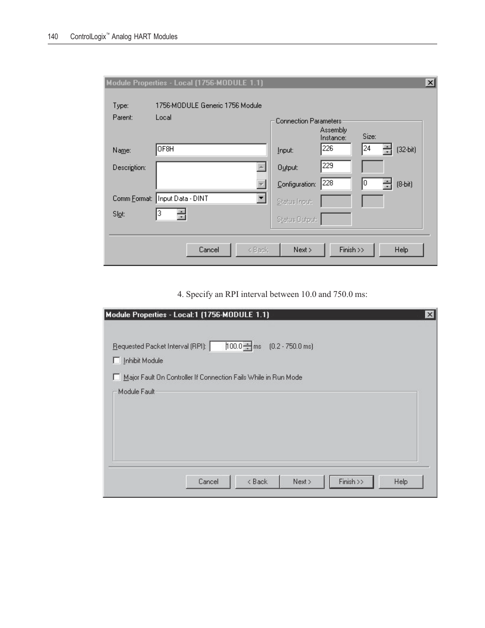 Spectrum Controls 1756sc-OF8H Series A User Manual | Page 154 / 170