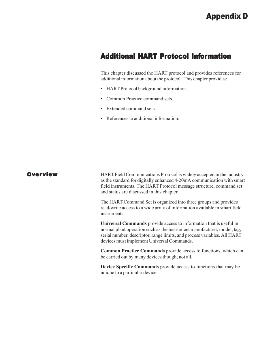 Appendix d | Spectrum Controls 1756sc-OF8H Series A User Manual | Page 157 / 170