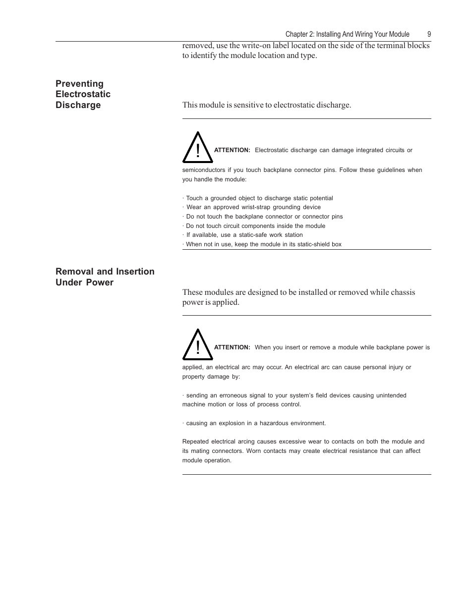 Spectrum Controls 1756sc-OF8H Series A User Manual | Page 23 / 170