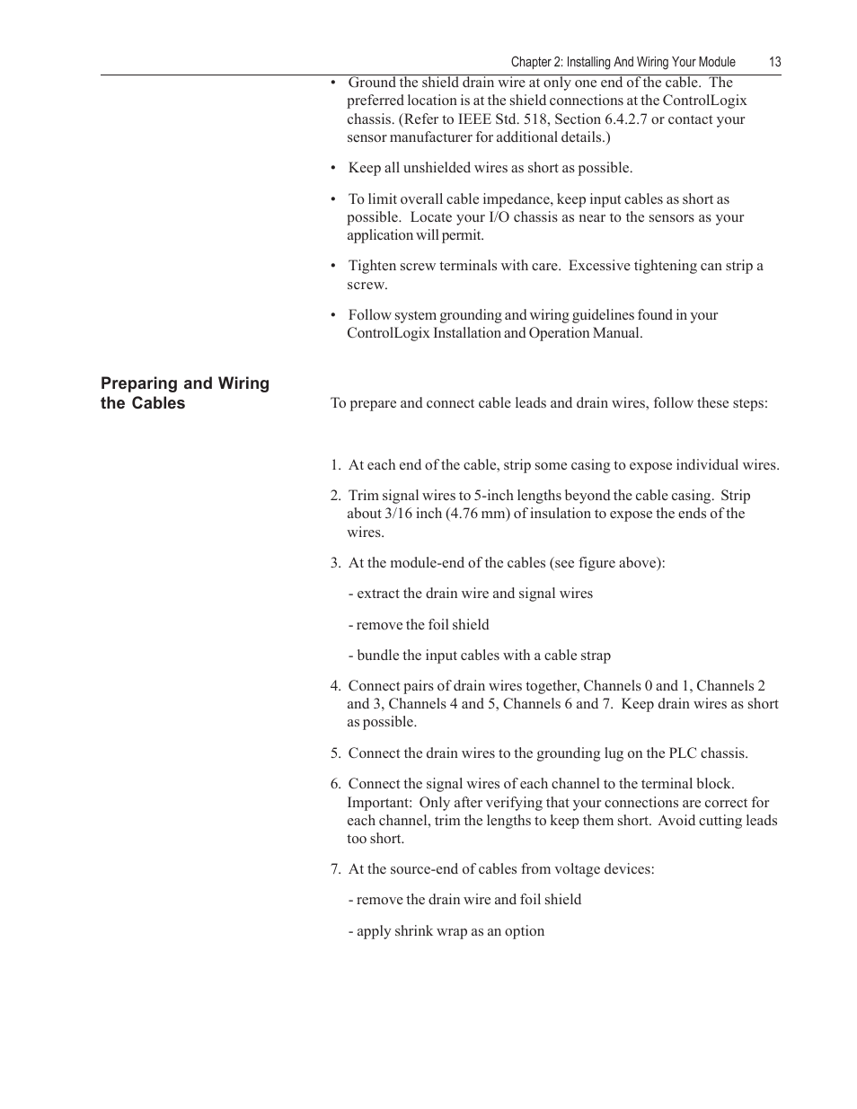 Spectrum Controls 1756sc-OF8H Series A User Manual | Page 27 / 170