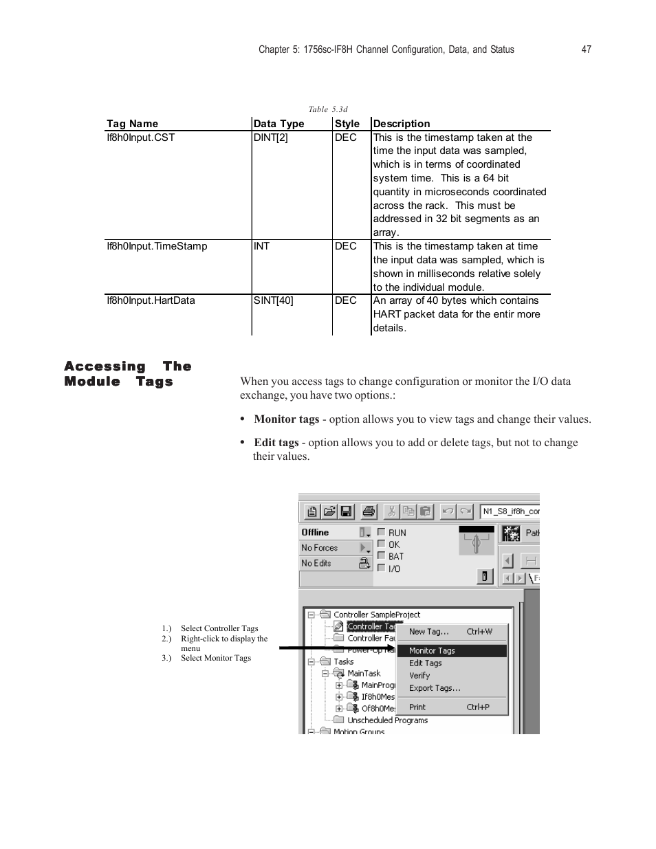 Spectrum Controls 1756sc-OF8H Series A User Manual | Page 61 / 170