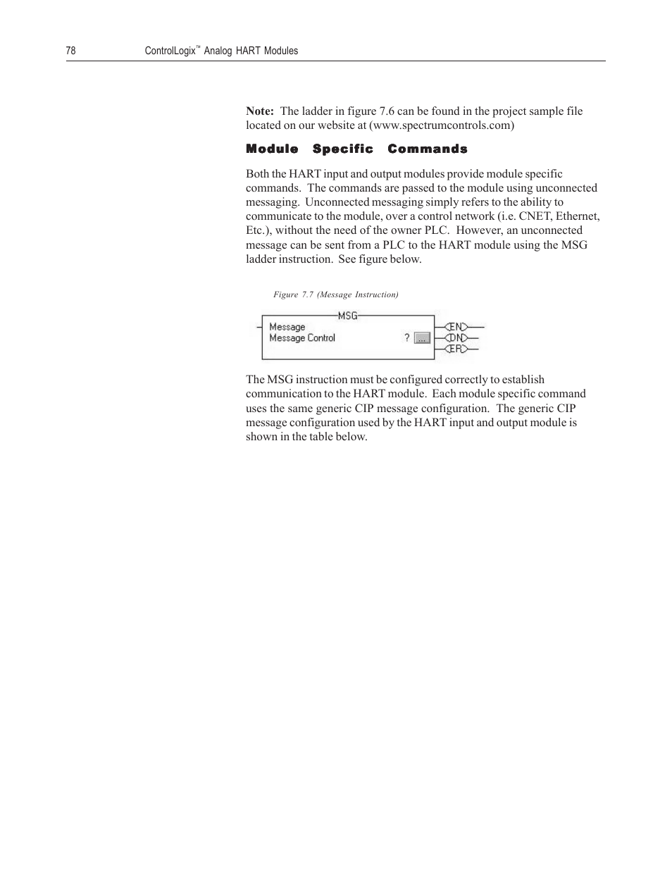 Spectrum Controls 1756sc-OF8H Series A User Manual | Page 92 / 170