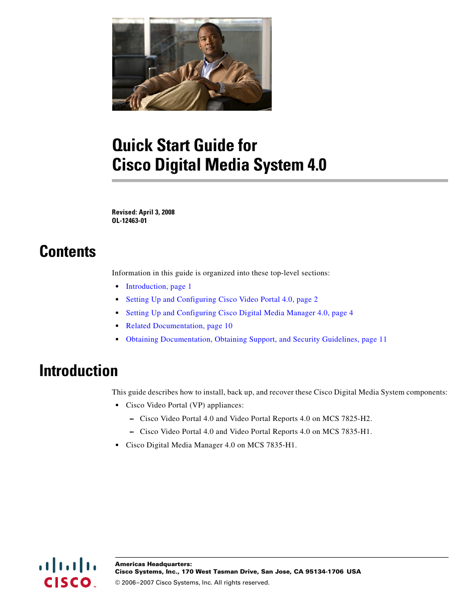 Cisco OL-12463-01 User Manual | 12 pages