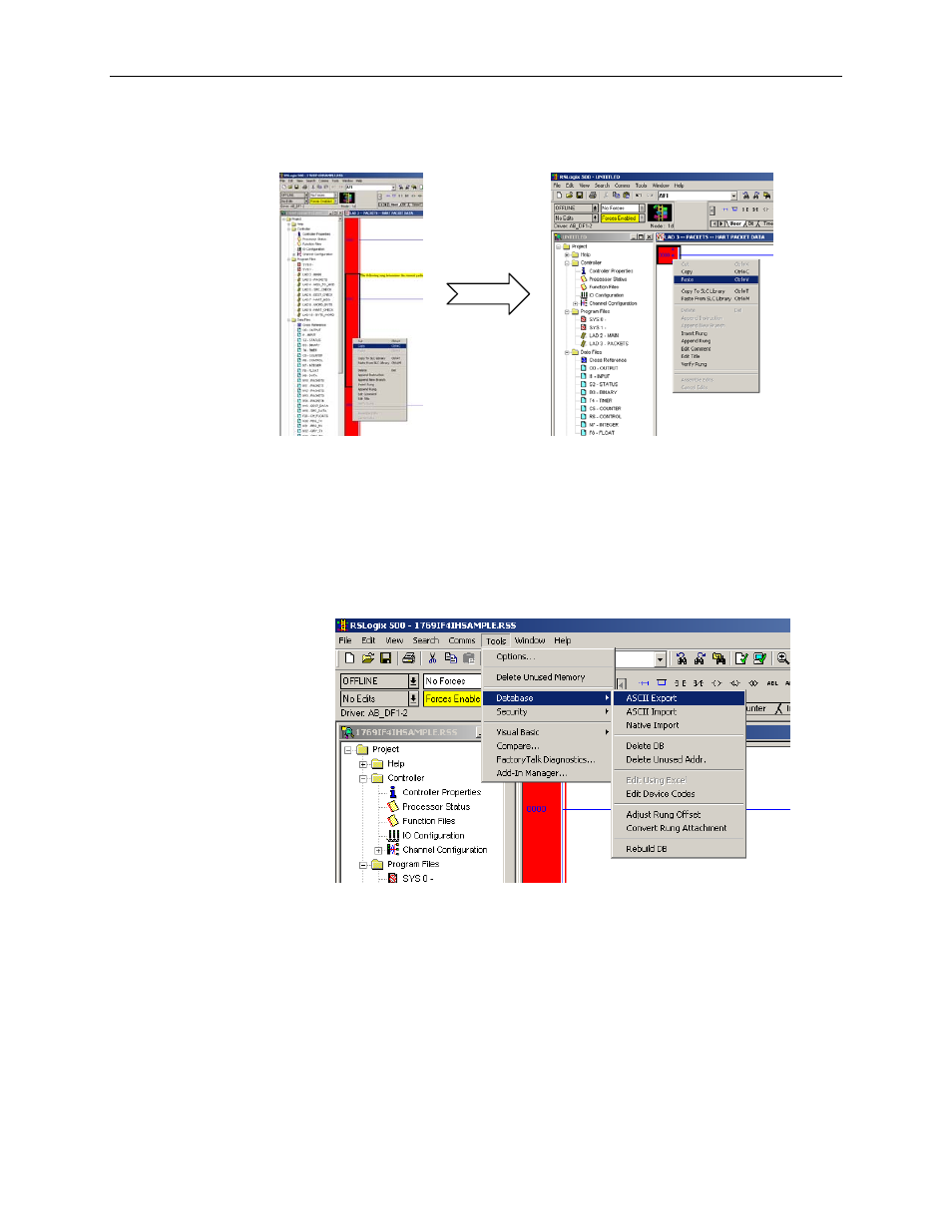 3 importing tag database and rung comments | Spectrum Controls 1769sc-HART Modules User Manual | Page 48 / 186