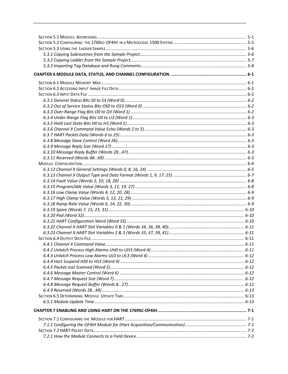 Spectrum Controls 1769sc-HART Modules User Manual | Page 4 / 176