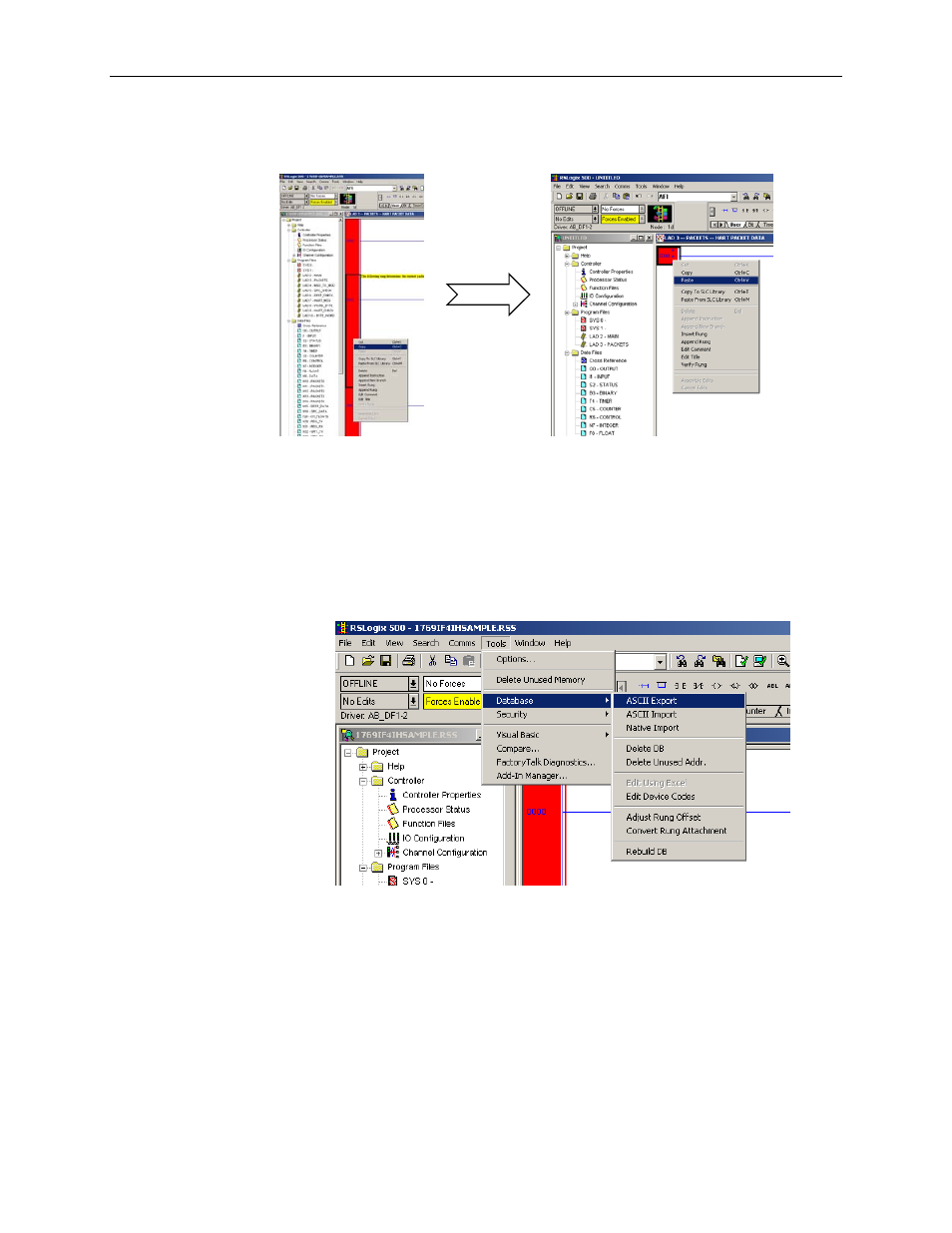 3 importing tag database and rung comments | Spectrum Controls 1769sc-HART Modules User Manual | Page 50 / 176