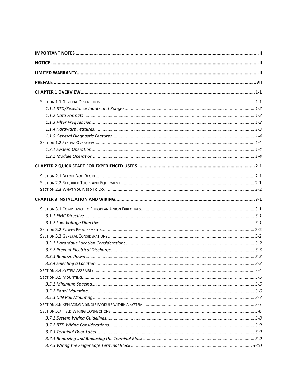 Spectrum Controls 1769sc-IR6I User Manual | Page 3 / 74