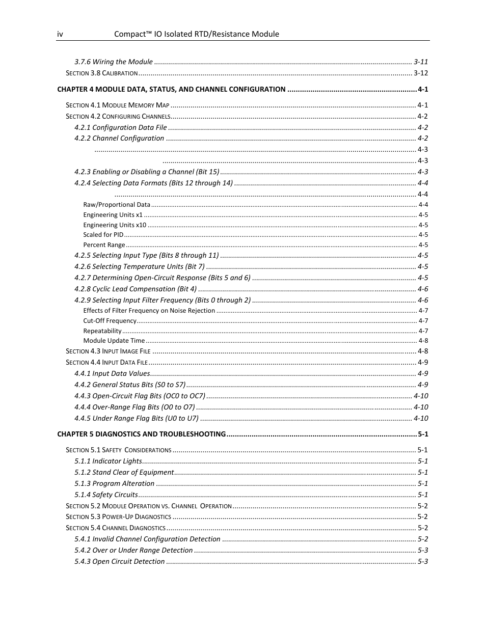 Spectrum Controls 1769sc-IR6I User Manual | Page 4 / 74