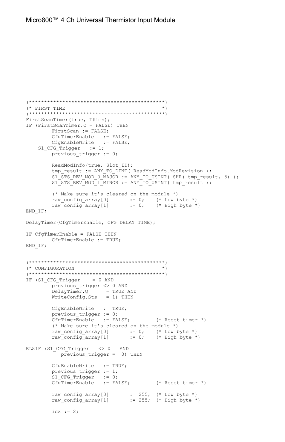 Controller.micro830.micro830.main, Micro800™ 4 ch universal thermistor input module | Spectrum Controls 2080sc-NTC User Manual | Page 20 / 30