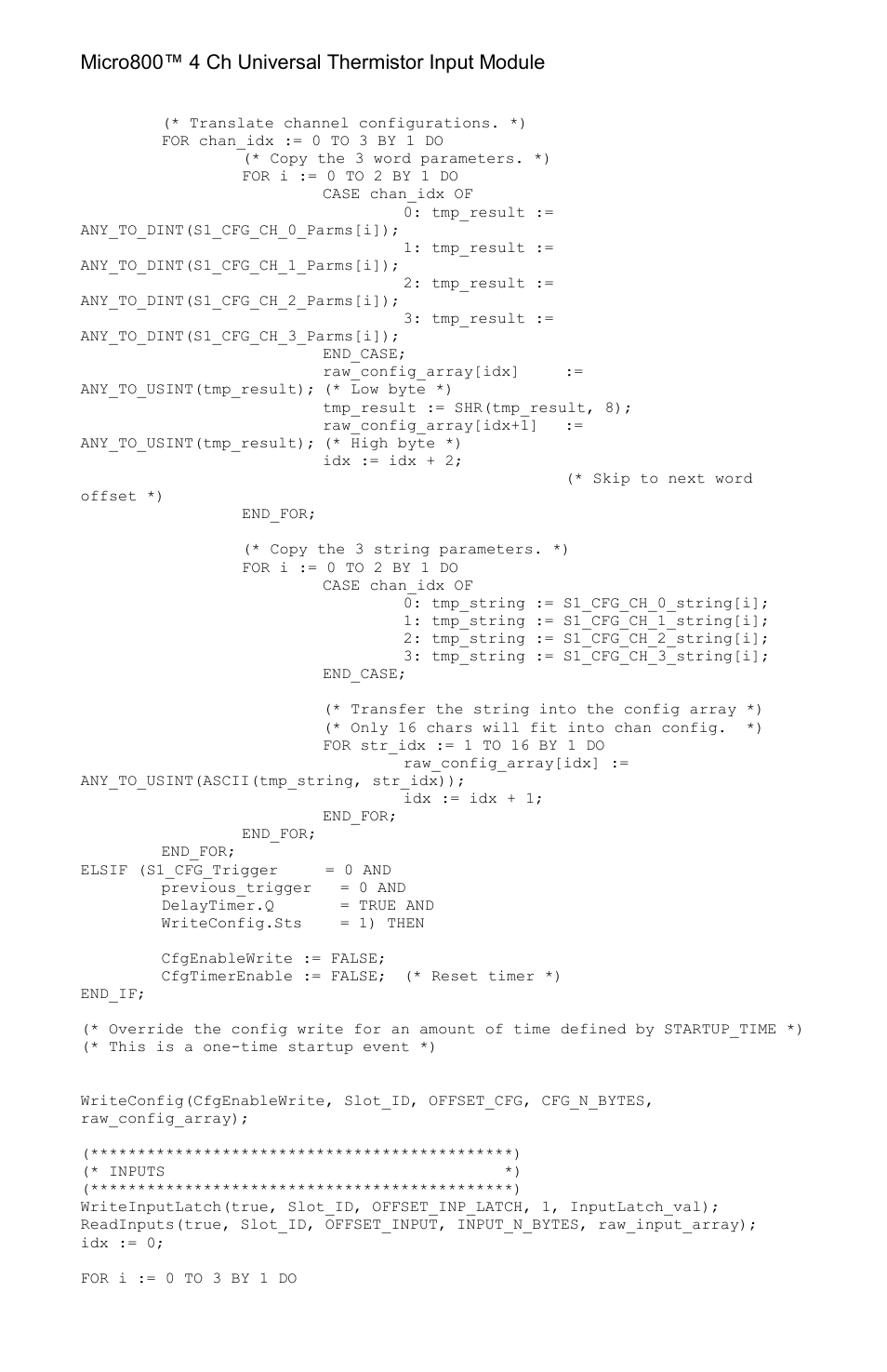 Micro800™ 4 ch universal thermistor input module | Spectrum Controls 2080sc-NTC User Manual | Page 21 / 30