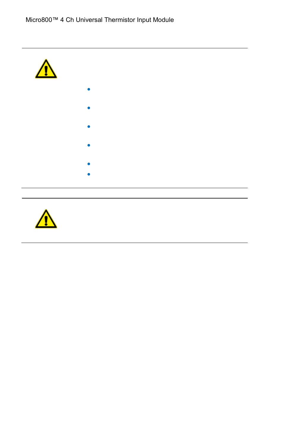 Prevent electrostatic discharge | Spectrum Controls 2080sc-NTC User Manual | Page 3 / 30