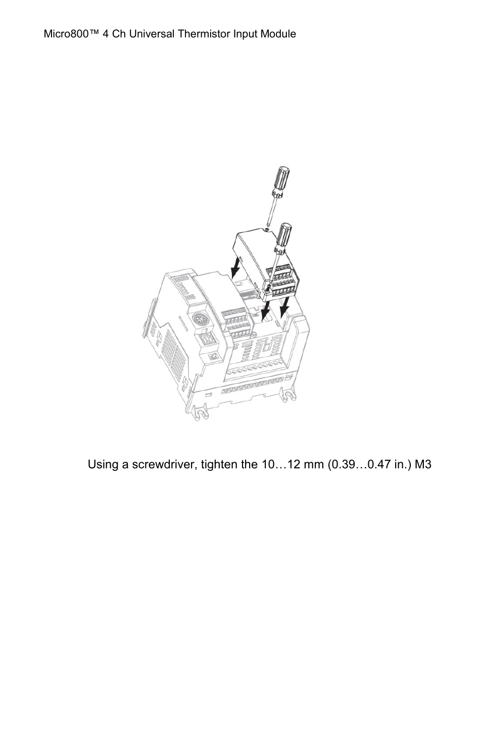 Insert module into controller | Spectrum Controls 2080sc-NTC User Manual | Page 5 / 30