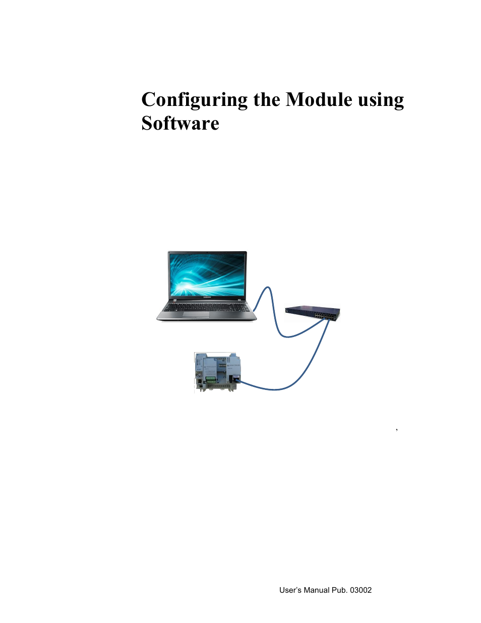 Chapter 3 configuring the module using software, Chapter 3 configuring the module using software -1 | Spectrum Controls 2080sc-BAC User Manual | Page 19 / 56