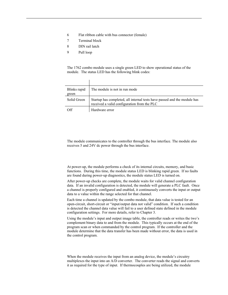 Spectrum Controls 1762sc-IF4OF4 User Manual | Page 10 / 42
