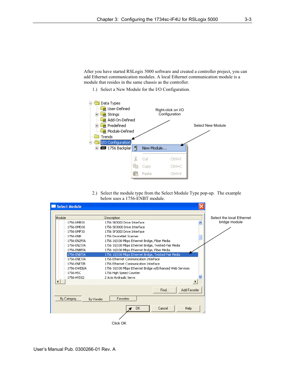 1 add a local ethernet bridge module | Spectrum Controls 1734sc-IF4U User Manual | Page 25 / 50