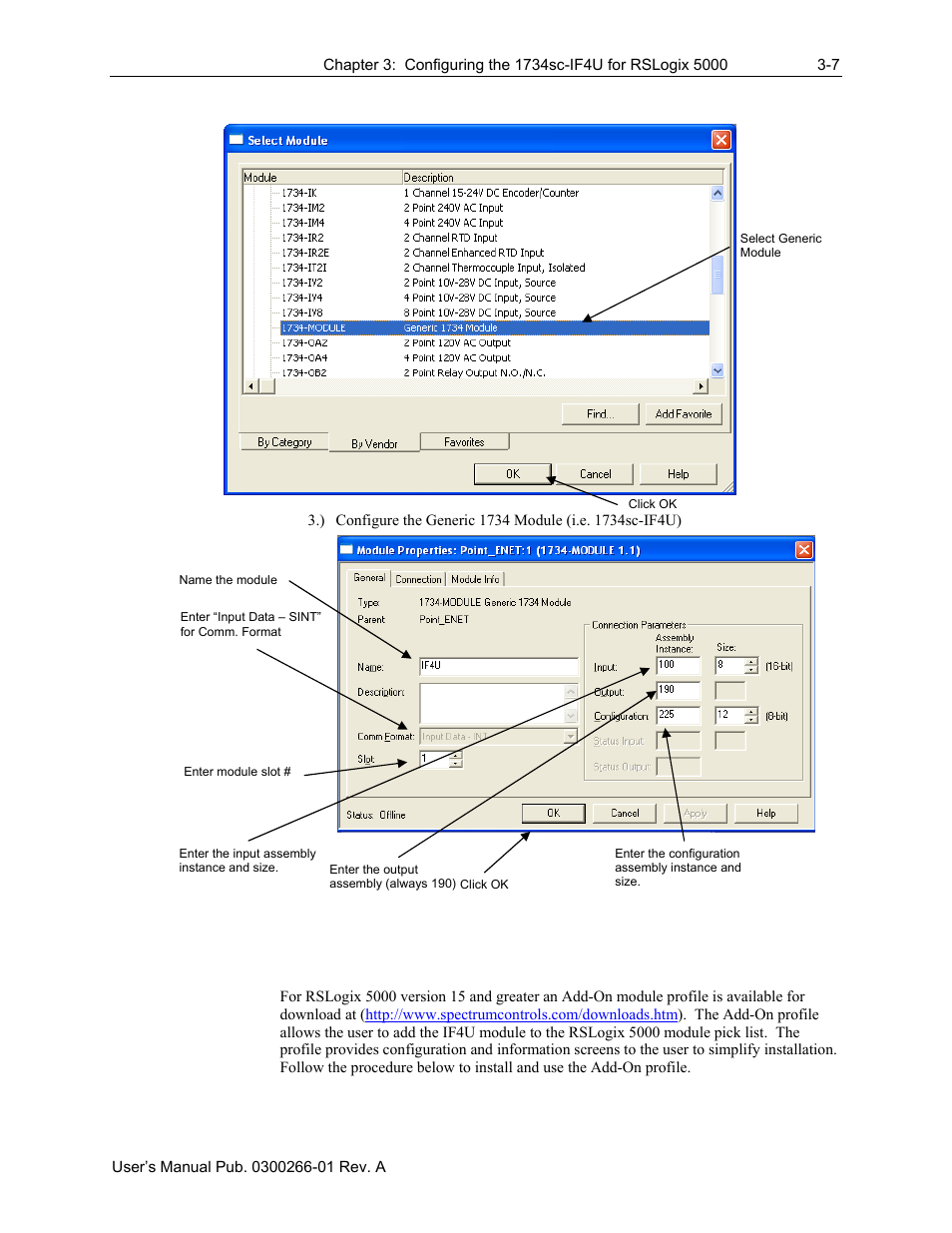 Spectrum Controls 1734sc-IF4U User Manual | Page 29 / 50