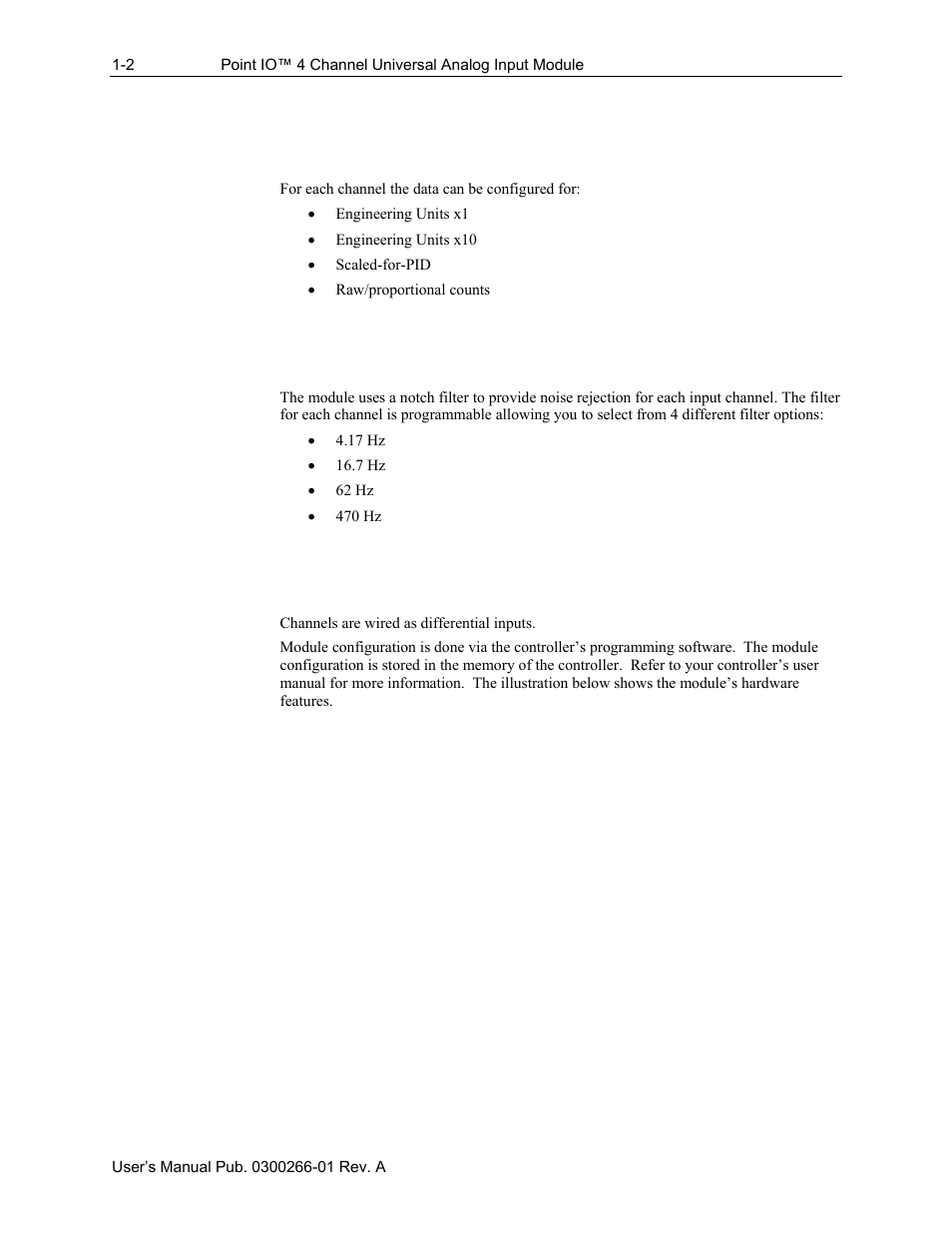 Spectrum Controls 1734sc-IF4U User Manual | Page 8 / 50