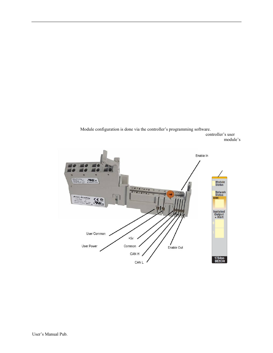 Section 1.3 output types, Section 1.4 data formats, Section 1.5 hardware features | Ection, Utput, Ypes, Ormats, Ardware, Eatures | Spectrum Controls 1734sc-OE2CIH User Manual | Page 10 / 74