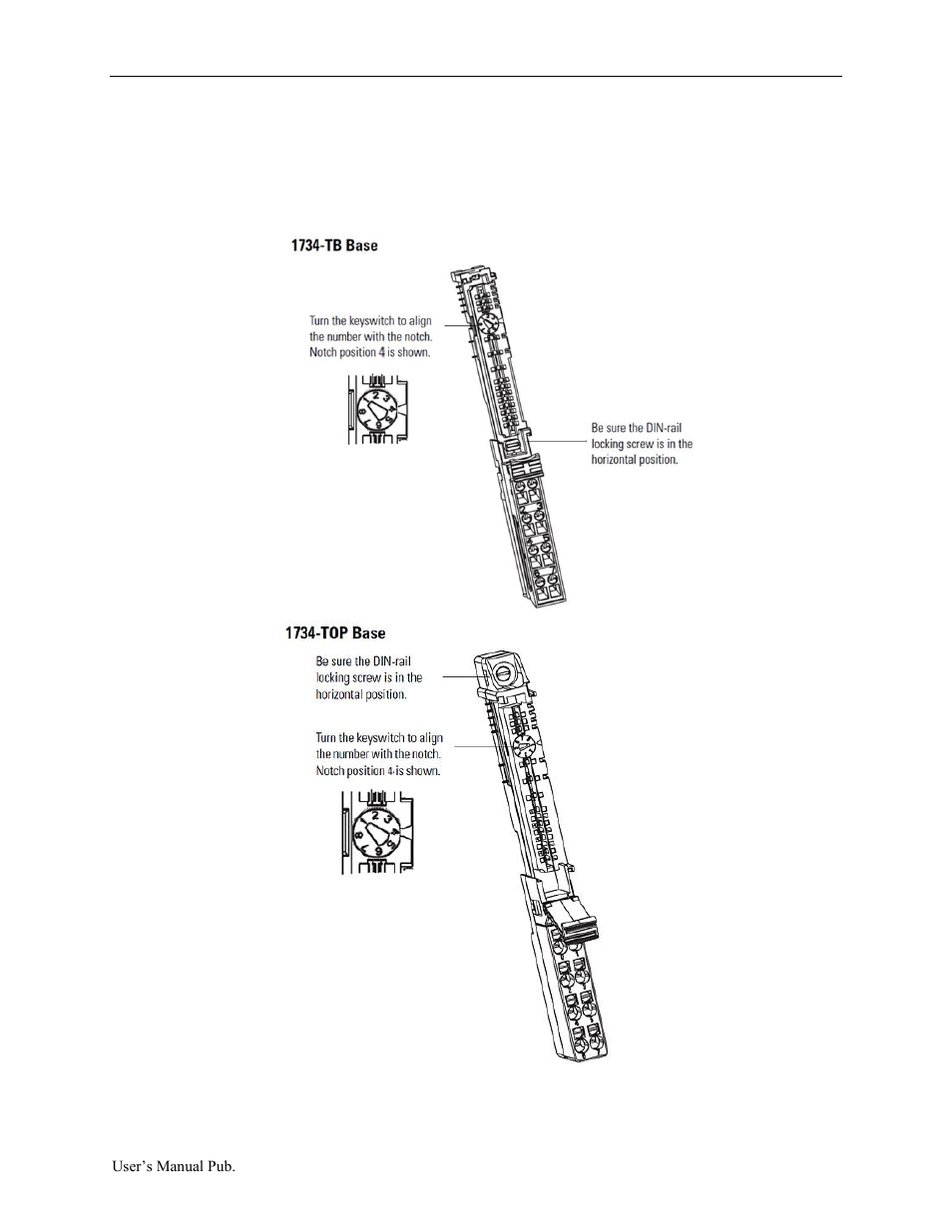 3 install the output module, 3 install the output module -6 | Spectrum Controls 1734sc-OE2CIH User Manual | Page 20 / 74