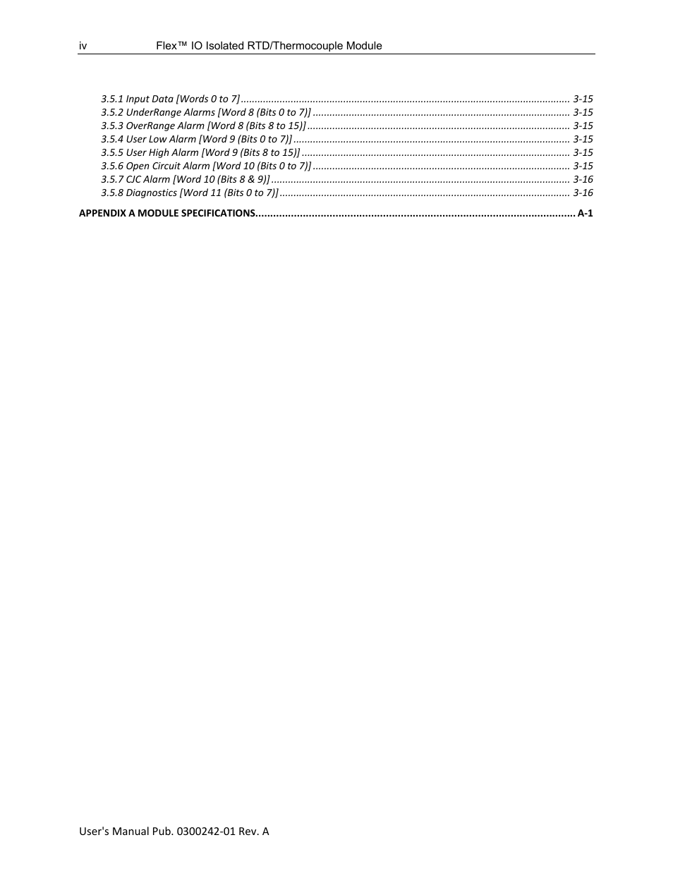 Spectrum Controls 1794sc-IRT8I User Manual | Page 4 / 54