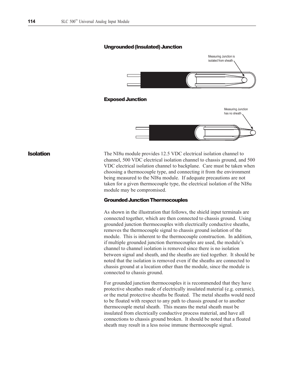 Isolation | Spectrum Controls 1746sc-NI8u User Manual | Page 126 / 130