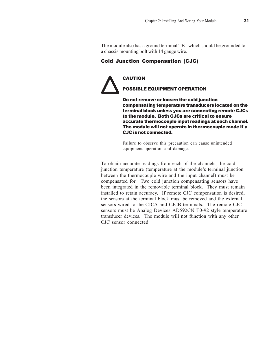 Spectrum Controls 1746sc-NI8u User Manual | Page 33 / 130