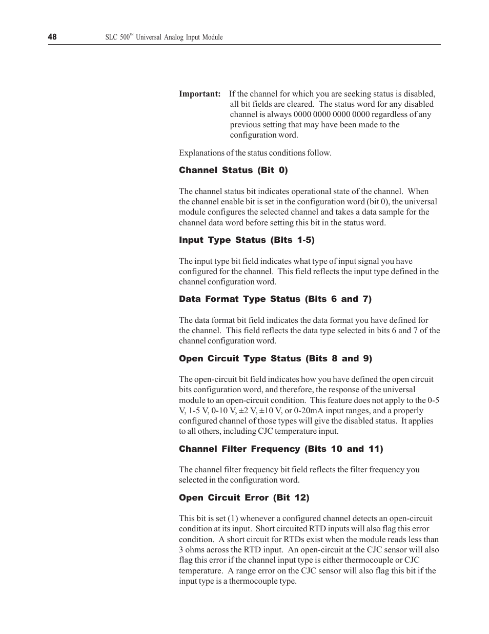 Spectrum Controls 1746sc-NI8u User Manual | Page 60 / 130