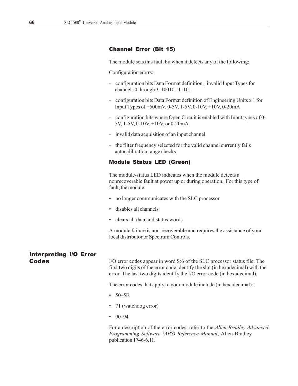 Spectrum Controls 1746sc-NI8u User Manual | Page 78 / 130