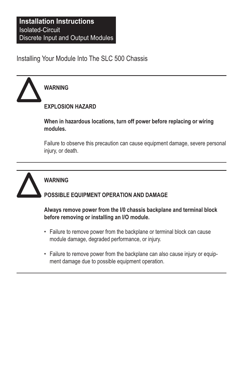 Spectrum Controls 1746sc-OAP8I User Manual | Page 14 / 27