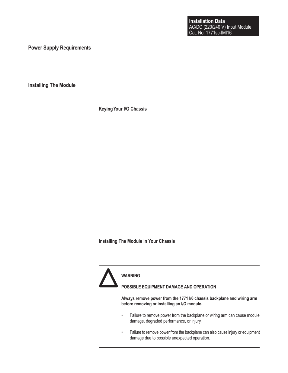 Spectrum Controls 1771sc-IMI16 User Manual | Page 3 / 8