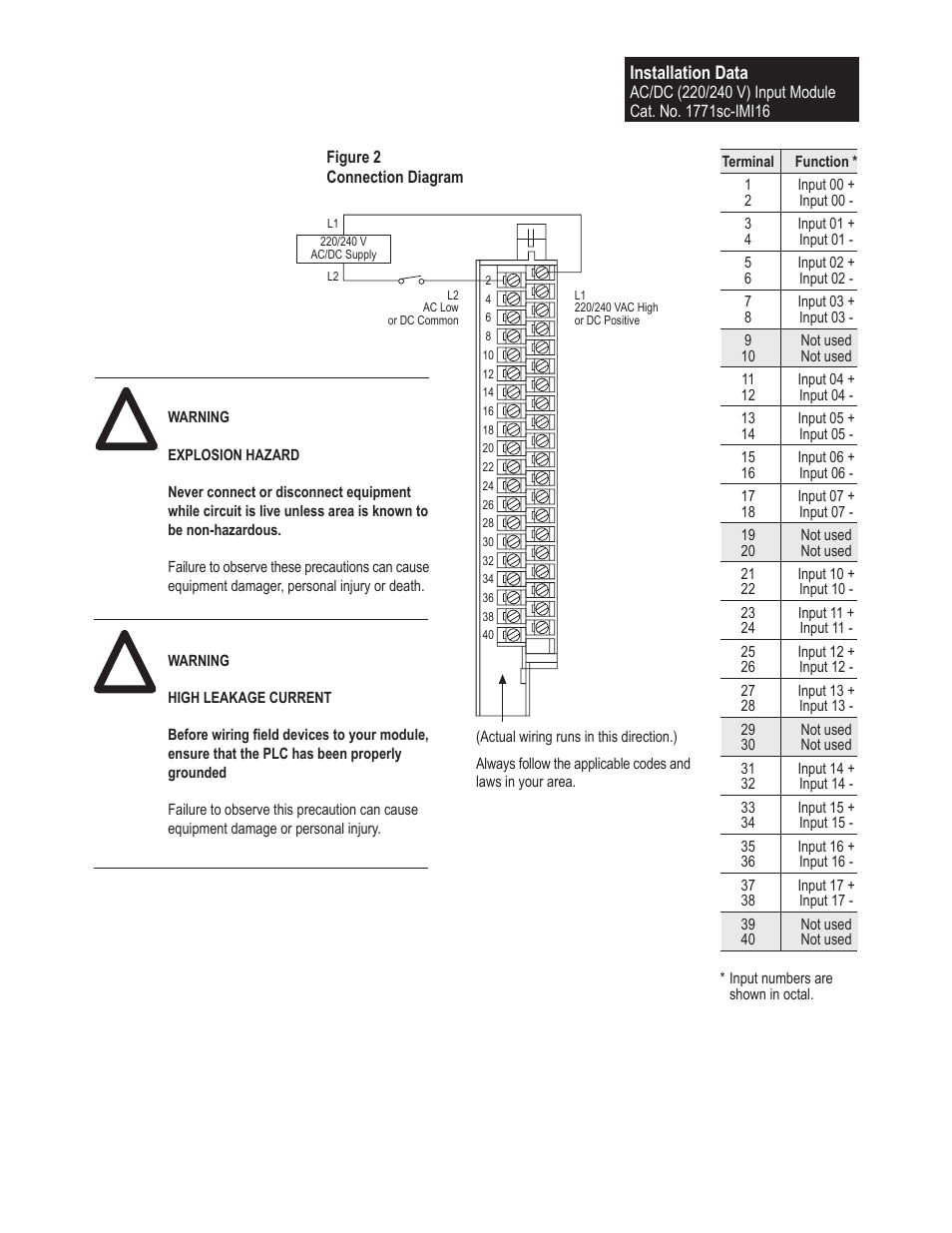 Spectrum Controls 1771sc-IMI16 User Manual | Page 5 / 8